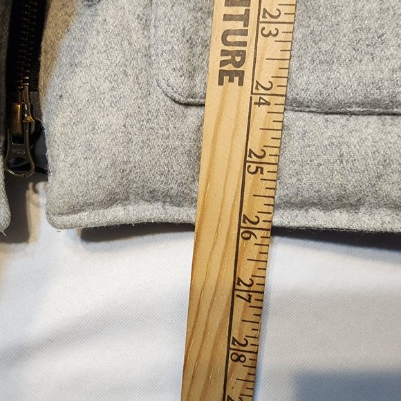 10 Deep Men's Puffer Vest Jacket, Grey, Size L,Wool Blend, Outdoor, Casual. - Picture 16 of 16